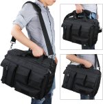GES Tactical Briefcase, 17.3 Inch Men's Messenger Bag Military Briefcase for Men - Image 7